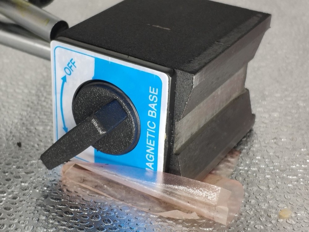 Magnetic Base Holder Adjustable Pole for Dial Indicator & Test Gauge