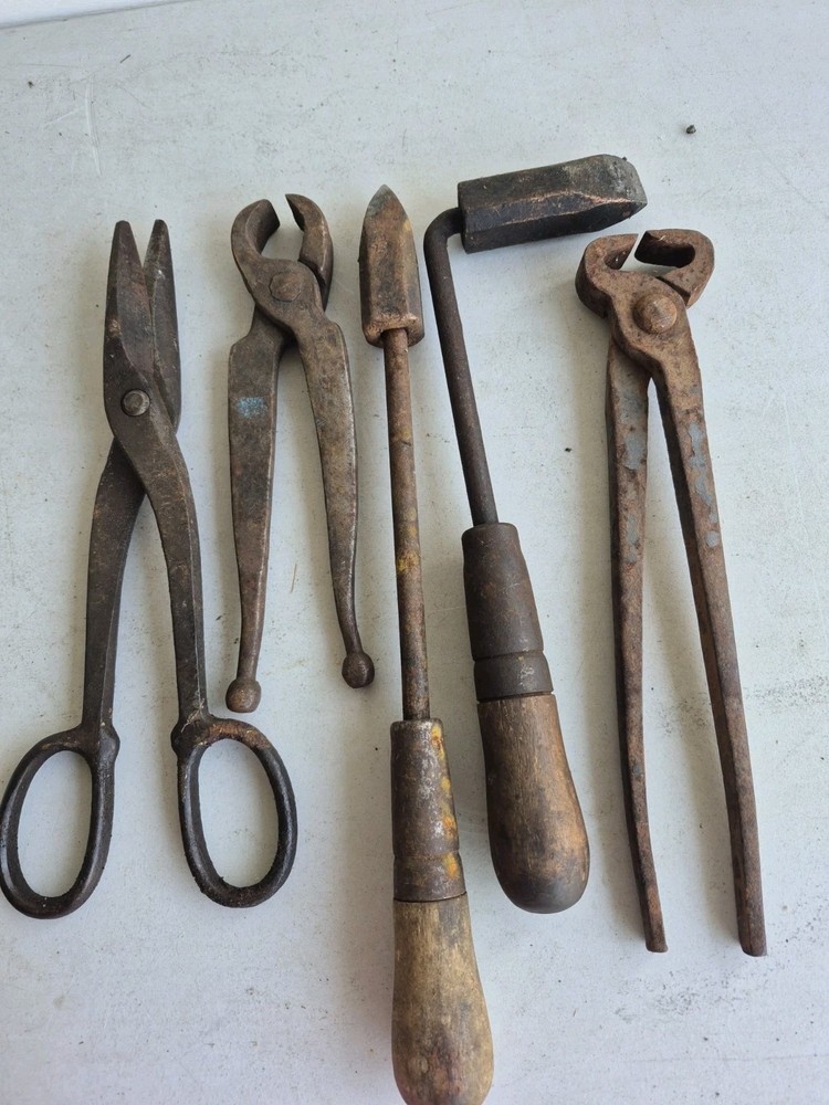ANTIQUE TOOLS ,BLACKSMITTING AND OTHER TOOLS