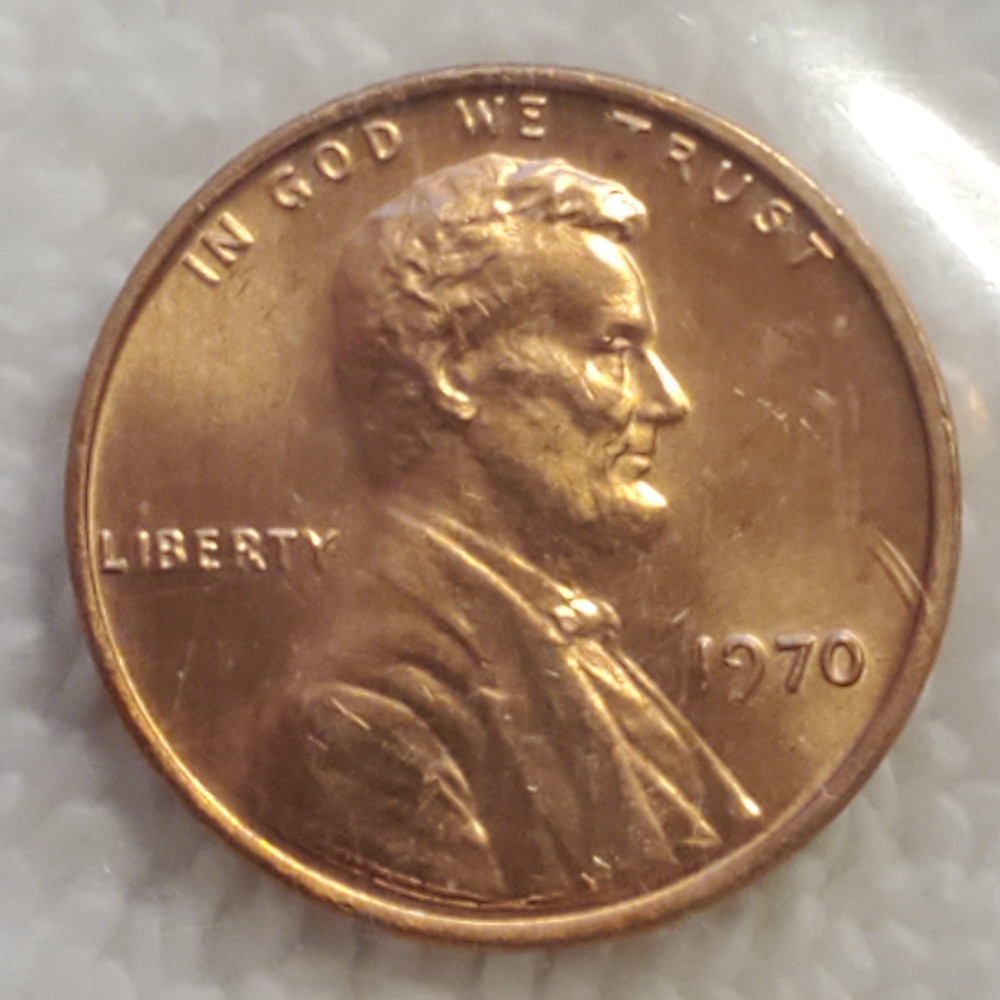 1970 P & S US Mint Set BU 5-coins