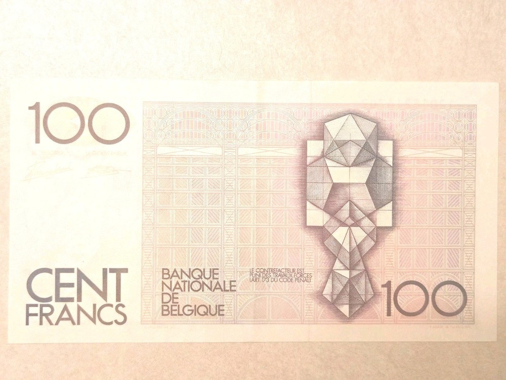 Belgium 100 Francs 1994 UNC Banknote