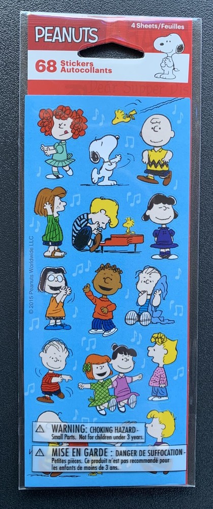 Peanuts stickers NEW snoopy FREE SHIPPING
