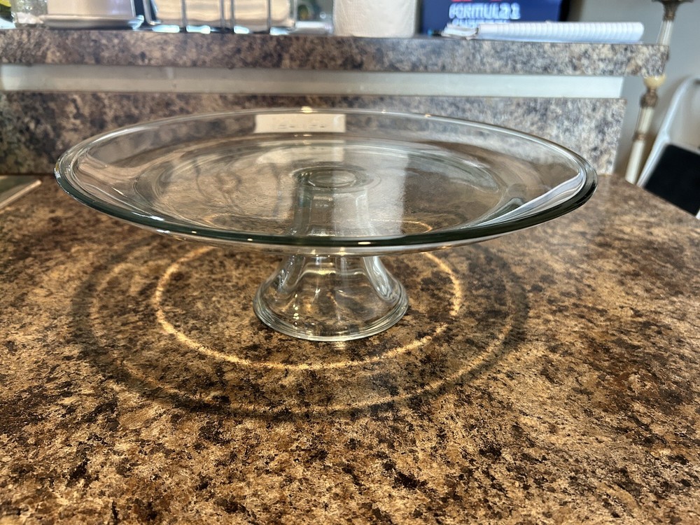 Cake Stand 13” Across X  4 1/2” Tall