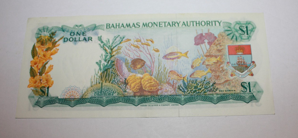 1968 $1 Bahamas Note