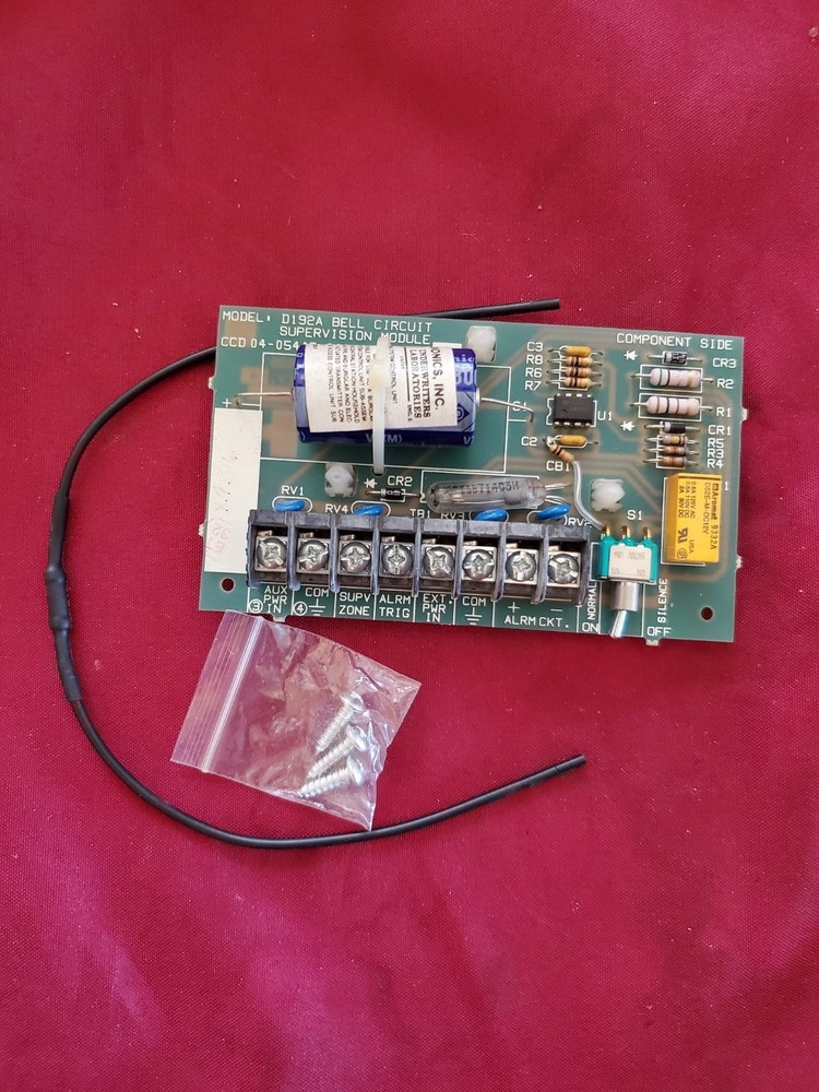 Radionics D192A Bell Circuit Supervision Indicating Module