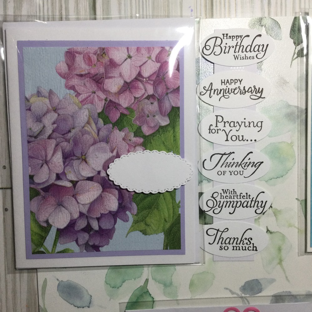 Handmade 5 Single Completed Cards - Mixed Grouping 10