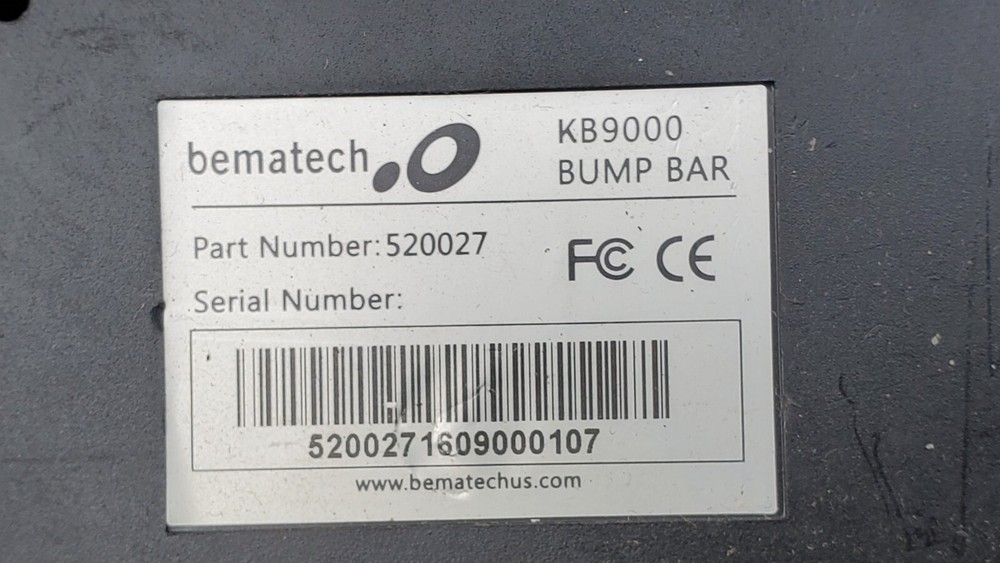 Bematech KB9000 Bump Bar