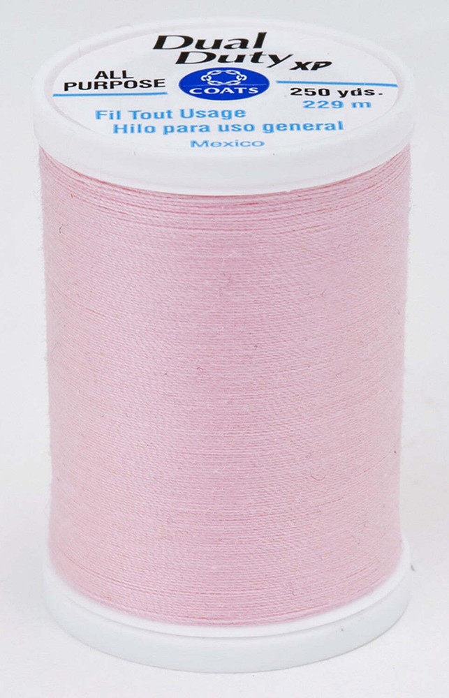 1210 Pink Dual Duty XP Polyester Thread 250yds