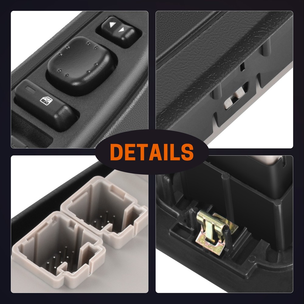 15883323 Front Driver Side Master Power Window Switch For GMC Sierra 2003-2007