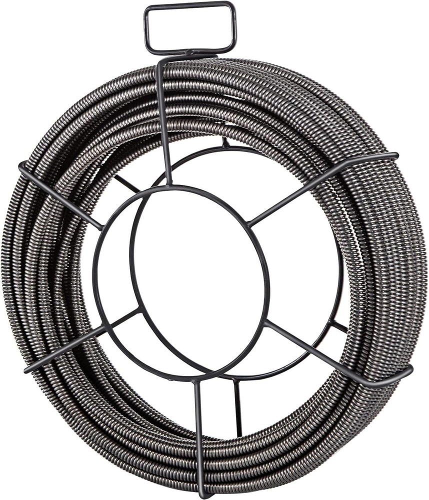 75ft x 3/8 inch Drain Cleaning Cable, Solid Core Cable Sewer Cable