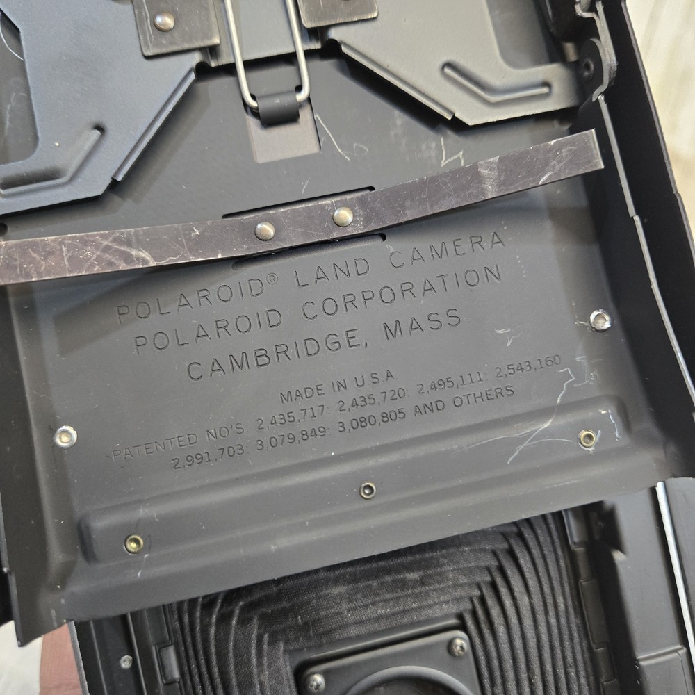 Vintage Polaroid Automatic 250 Land Camera With Manual