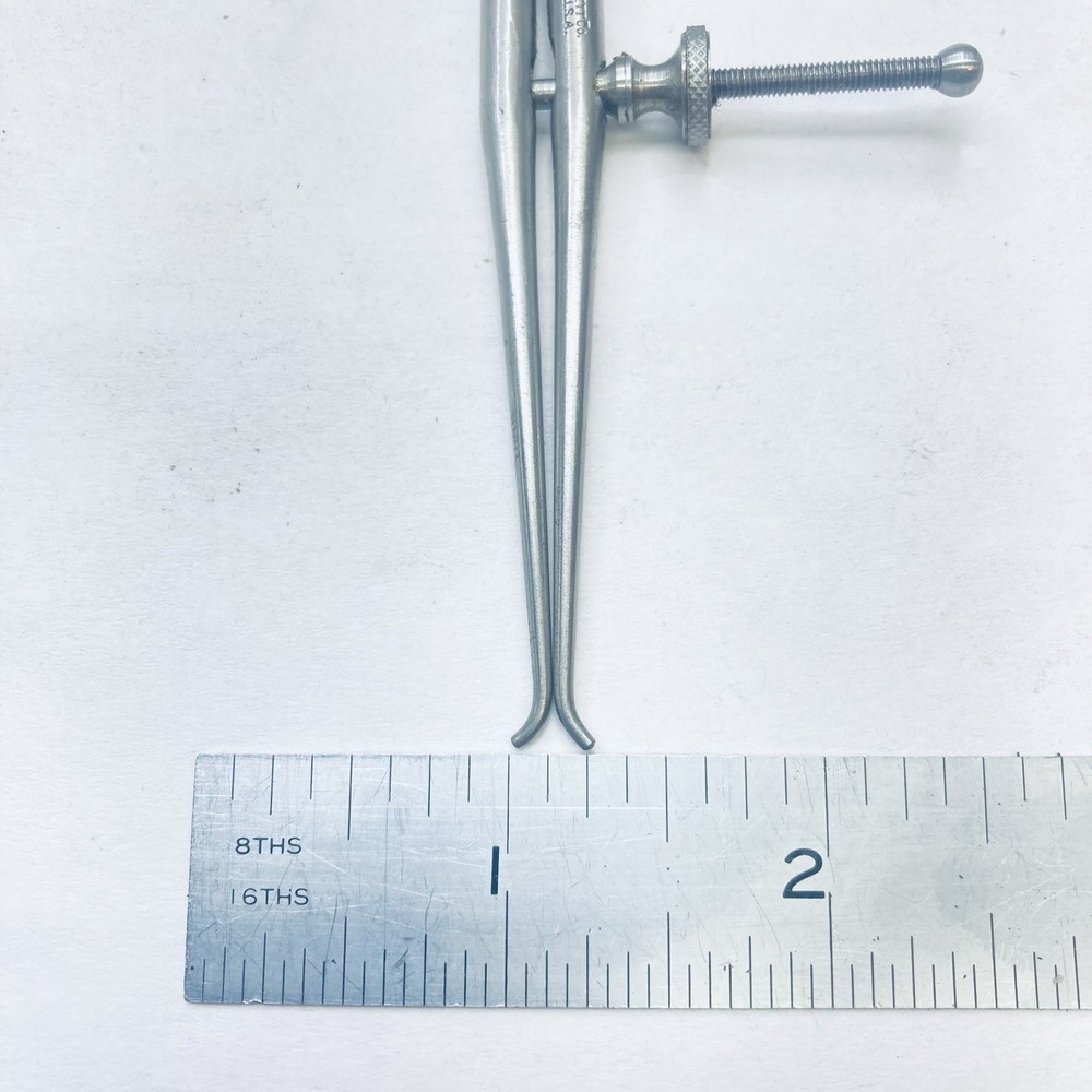 Starrett 274A-3 Toolmakers Spring Inside Caliper 3” Round Leg Solid Nut – USA