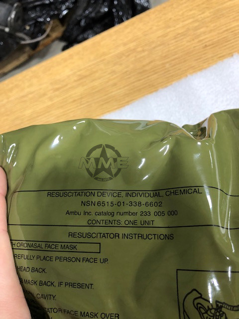 HAND OPERATED RESUSCITATOR Military