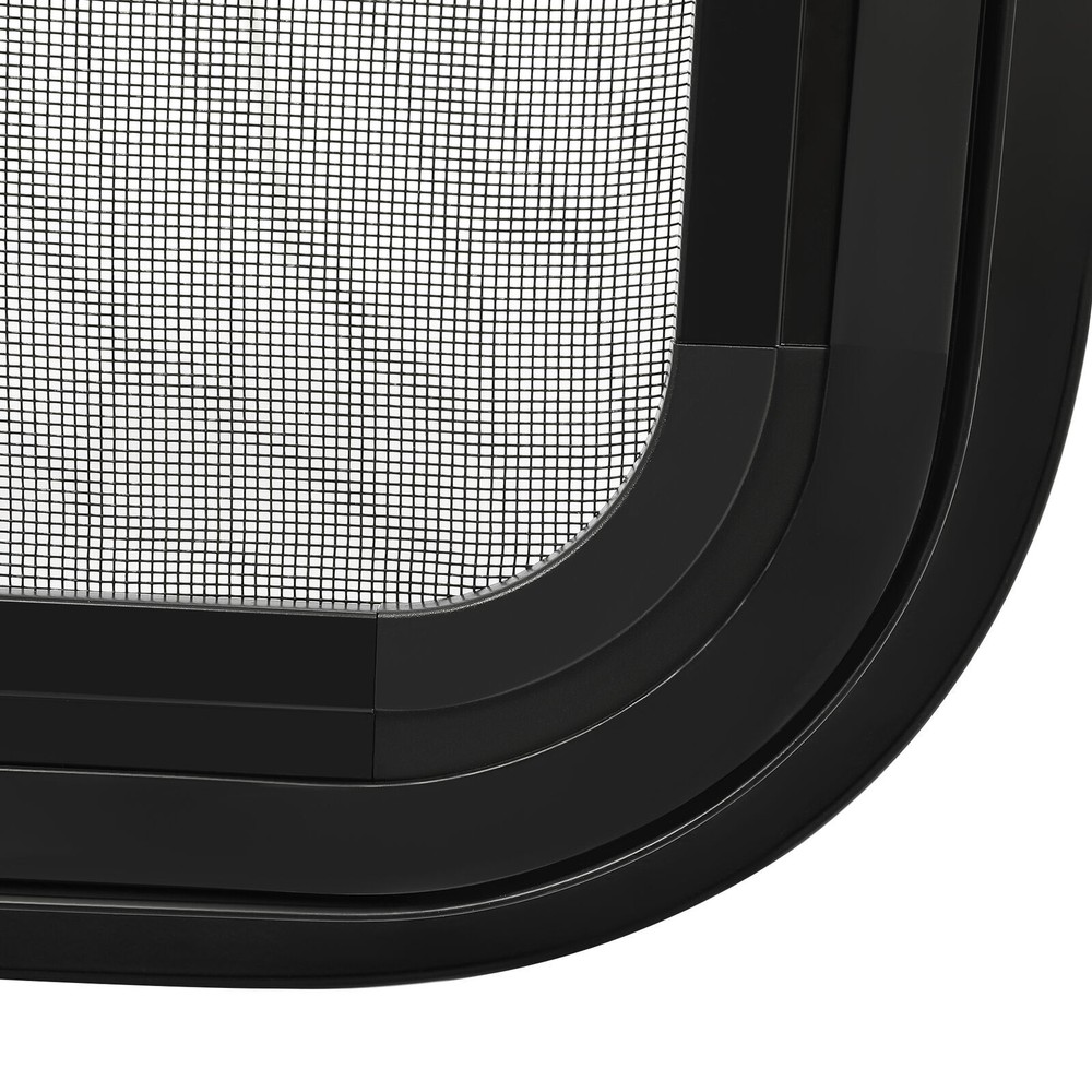 12"~ 25" W 16" ~ 24" H RV Window For RV Trailer Camper Truck w/ Trim Ring