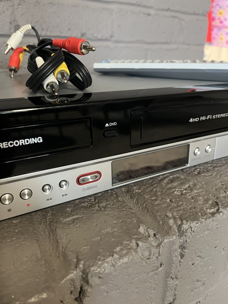 Zenith XBR716 DVD VHS CD Recorder Combo with remote tested - READ