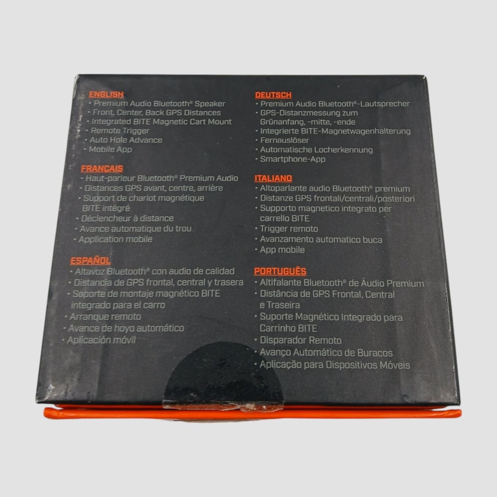 Bushnell Golf Wingman GPS Speaker (Untested)