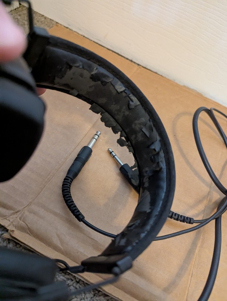 AVShop Design Headset Headphones - UNTESTED AS IS