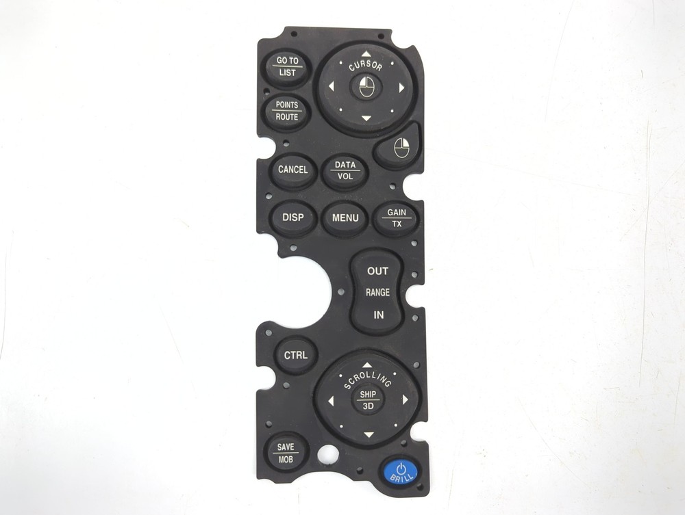 Furuno 100-339-891 MFD12 NavNET3D Chartplotter Silicone Conductive Rubber Keypad