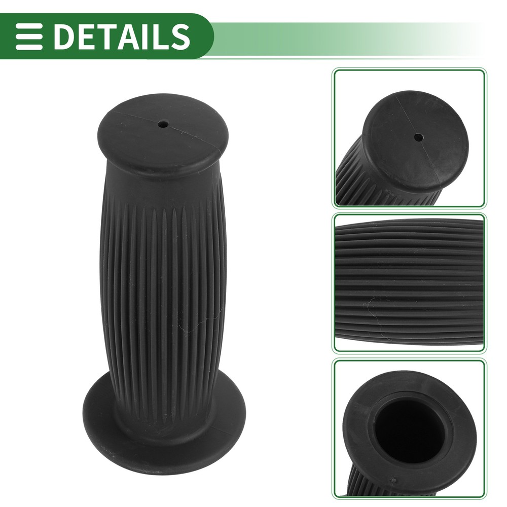 1" 25mm Motorcycle Knobs Handlebar Cover TPU Black #2