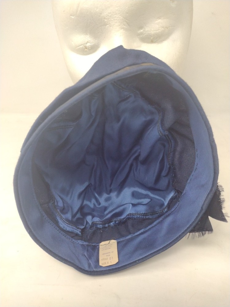 WWII Navy Hat Uniform Beret XL Style 01