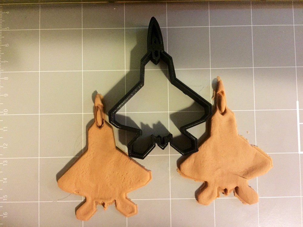 F22 Military Aircraft Cookie Cutter