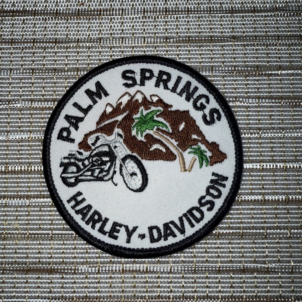New Palm Springs Harley Davidson Patch