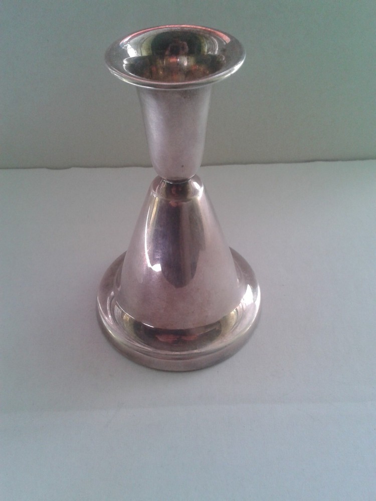 antique art deco Norvegian Candlestick 830 S