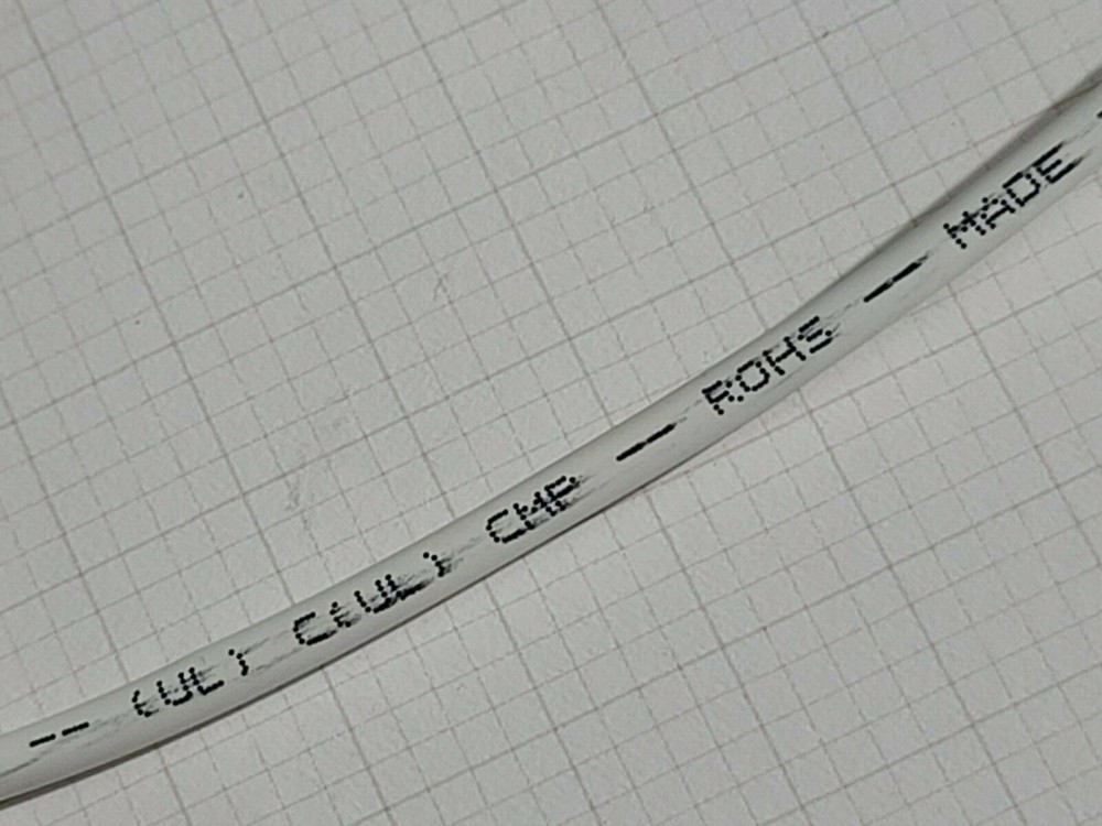 Carol E2203S 18/3C Shielded Control/Communications Cable Plenum White /50ft