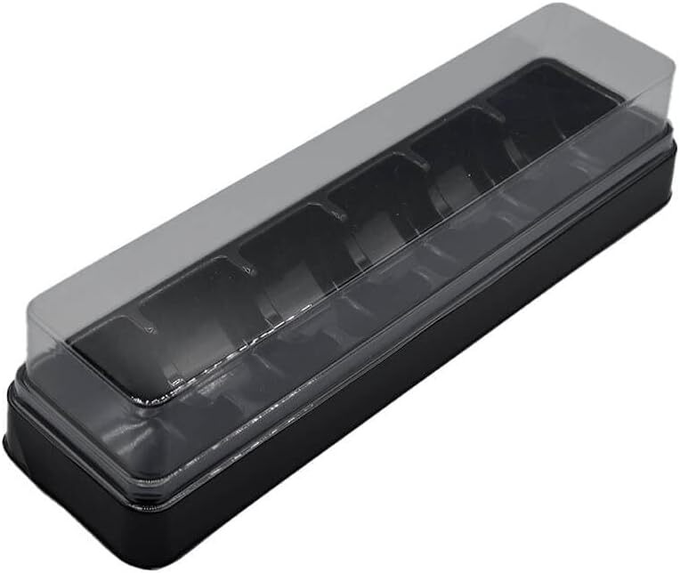 Vend Exchange Clear Plastic Macaron Containers - Fits 6 6 Macarons,