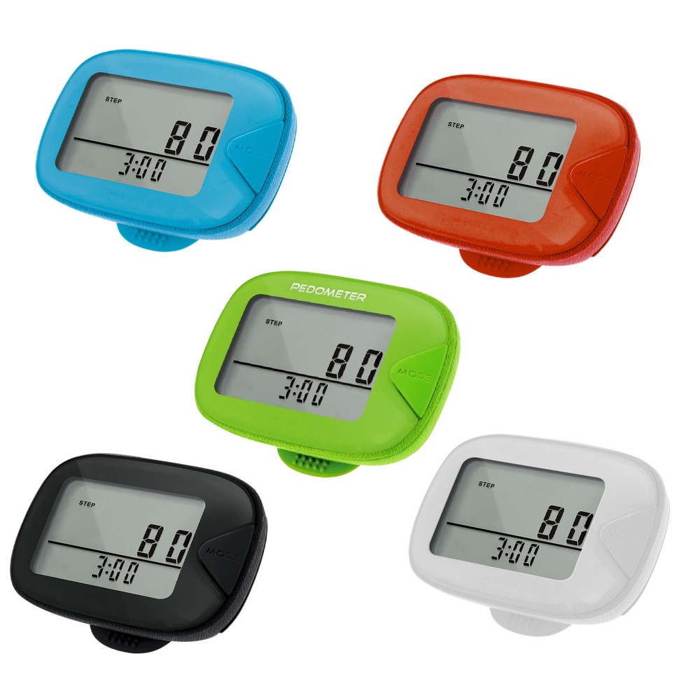 Multifunctional Pedometer with Clip 7 Days Memory, Accurate Step Counter