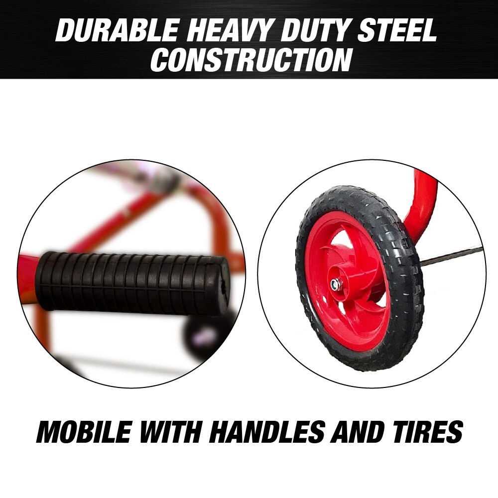 Mobile 18" Multi-Roll Masking Paper Machine with Storage Trays