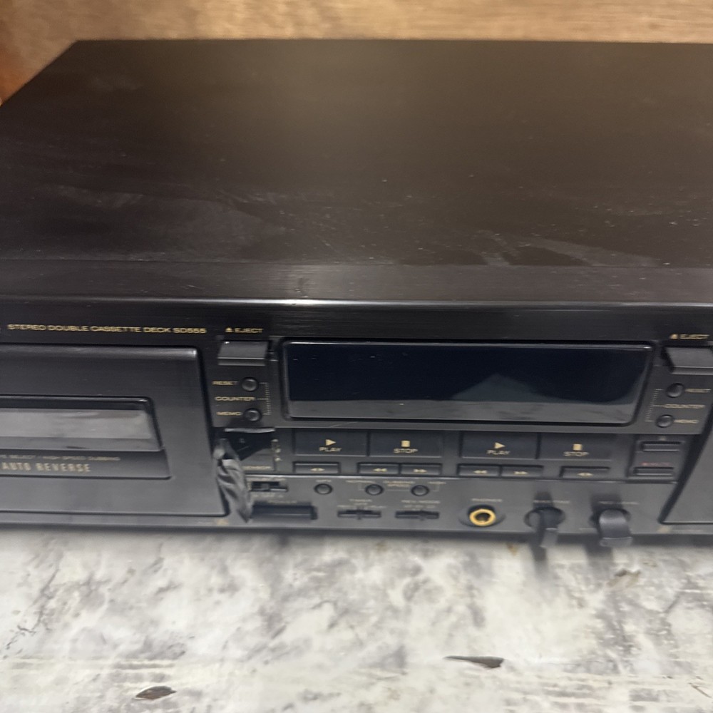Vintage Marantz model SD555U dual cassette player