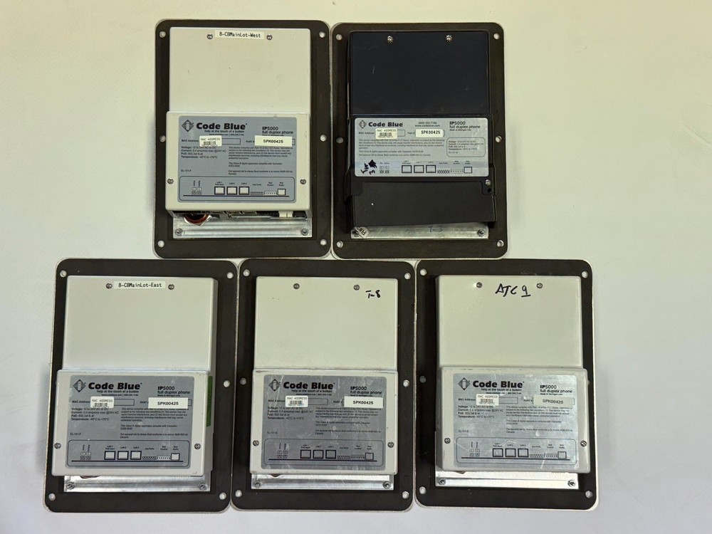 Code Blue IP5000 Code Full Duplex Phone Intercom