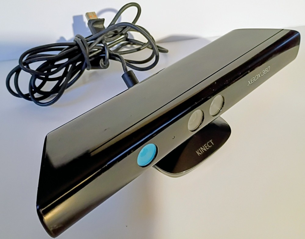 Microsoft Xbox 360 Kinect Motion Camera Sensor Model 1414 Black Wired