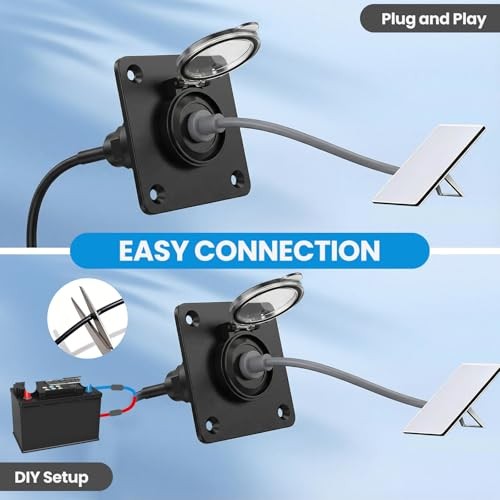 Waterproof Wall Socket Passthrough for Starlink Mini, IP67 Waterproof Panel