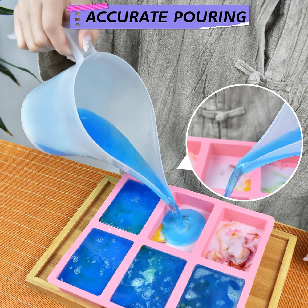 DIY Soap Making Kit – Molds, Measuring Tools & Packaging for Handmade Soaps - DI