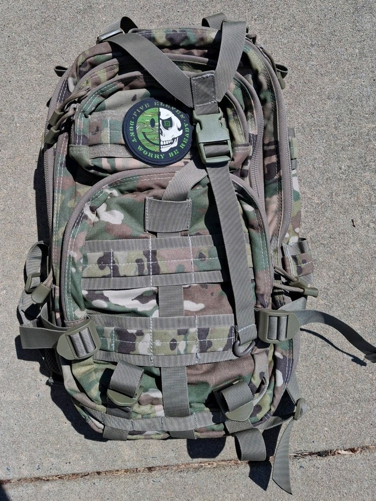 Condor Compact Assault Pack 24L w/ Molle Camo