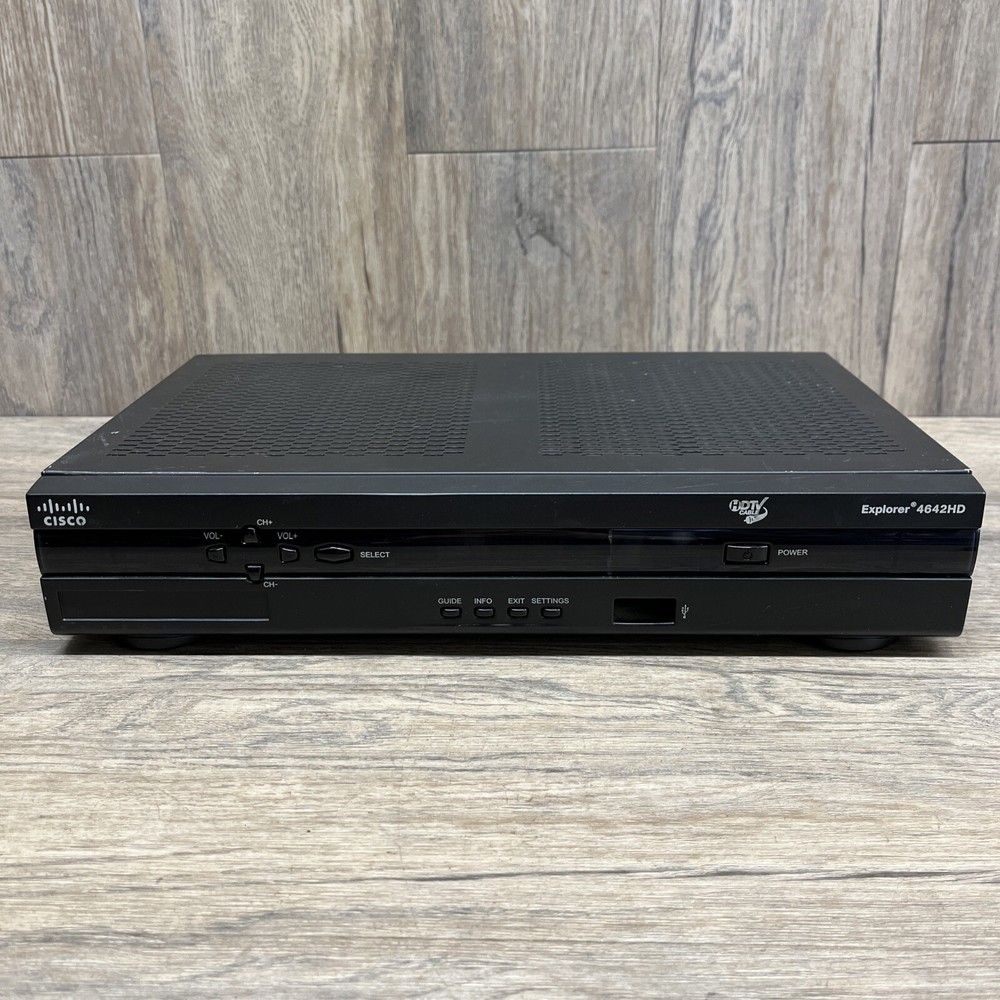 Cisco Explorer 4642HDC Cable Box NO HDMI