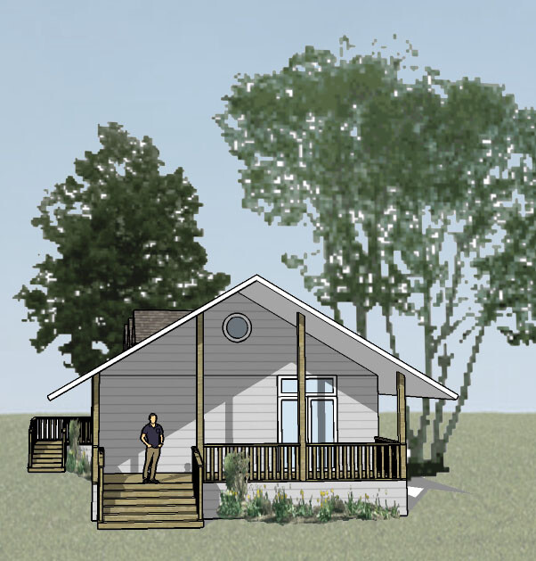 Custom Home House Plan Blueprint The Moreno Residence