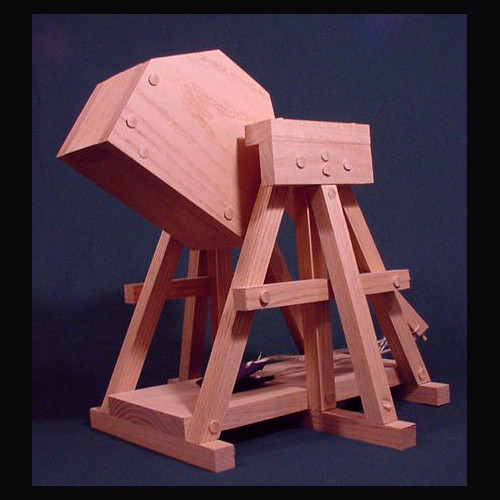 Trebuchet Plan 4-Pack - 4 Trebuchet Model Plans - Easy Build Step-by-Step Plans