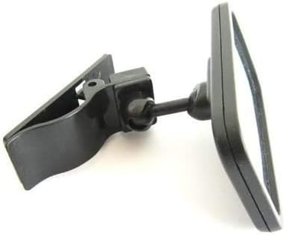Clip-On Rear View Mirror for PC Monitors or Anywhere by (1 Pack)