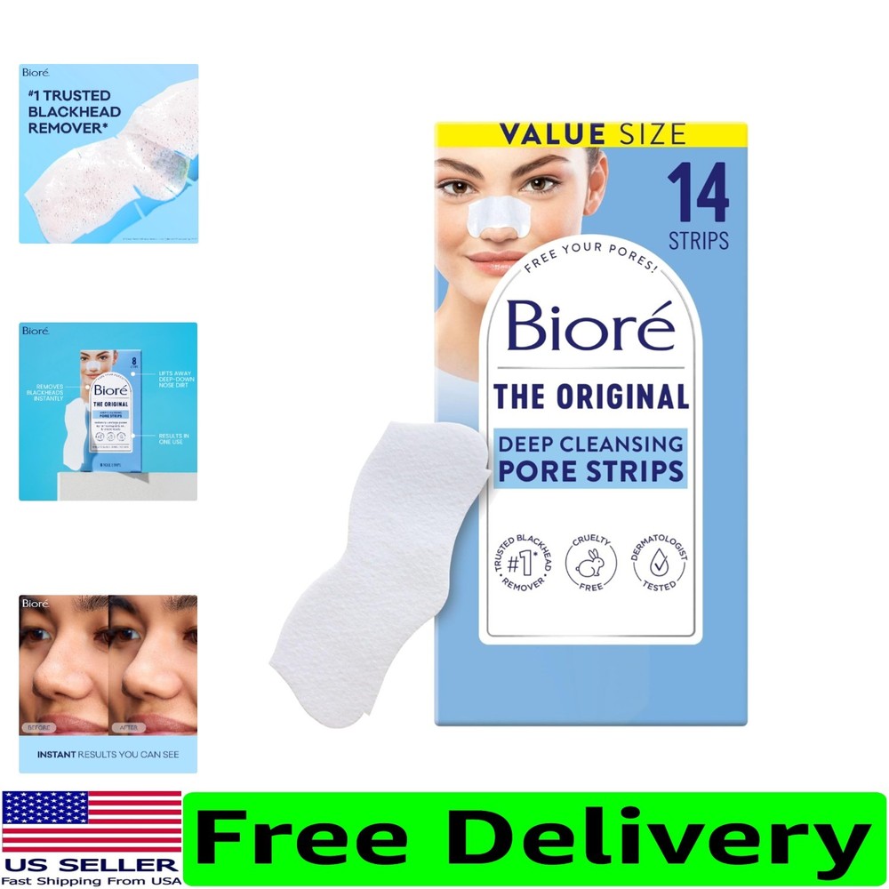 C-Bond Technology Blackhead Removing Strips - Instant Pore Cleansing, 14 Count