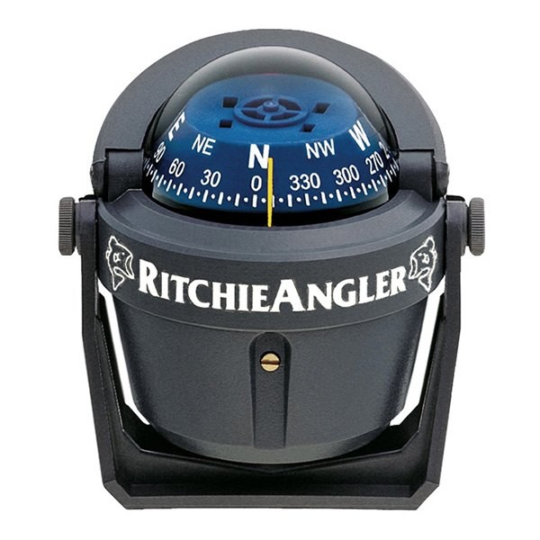 Ritchie Angler Black Bracket Mount Compass