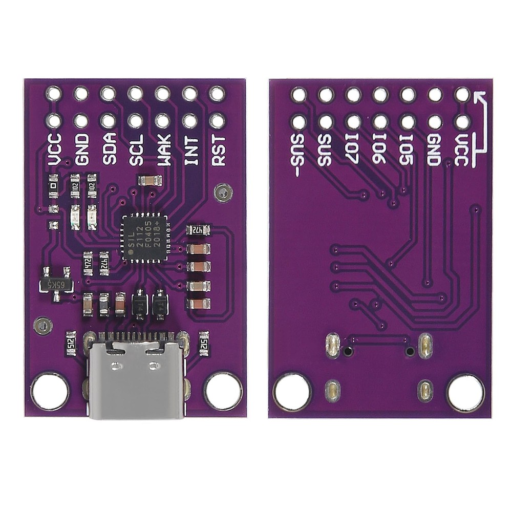 AITRIP Type-c CP2112 Adapter, 2PCS debug Board USB to I2C