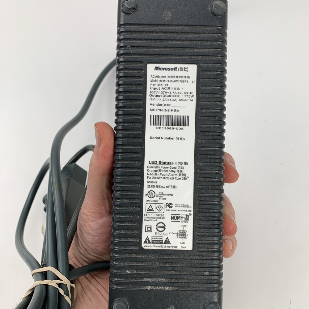 Microsoft XBOX AC Power Adapter HP-AW175EF3