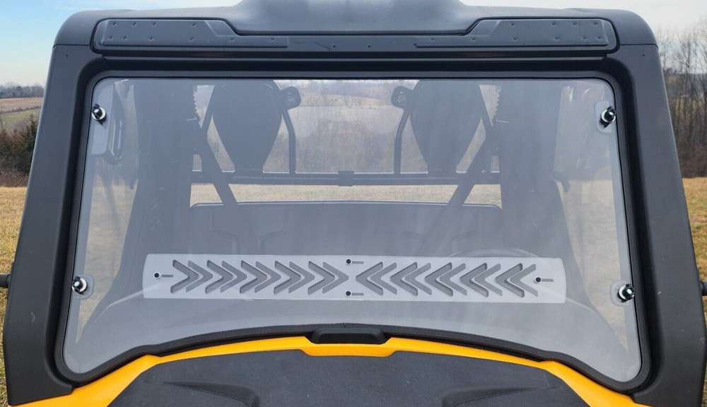 Cub Cadet Challenger MX550/750 1 Pc Scratch-Resistant Windshield w/ Vents 2017+