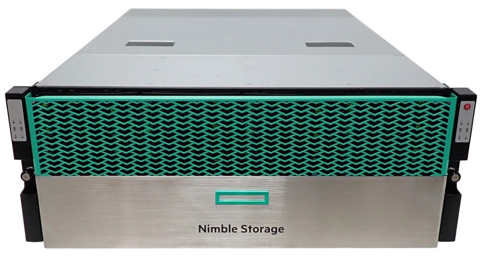 HPE Nimble Storage AF1000 All Flash Array 34.56TB SSD Storage 2x 10G Controller