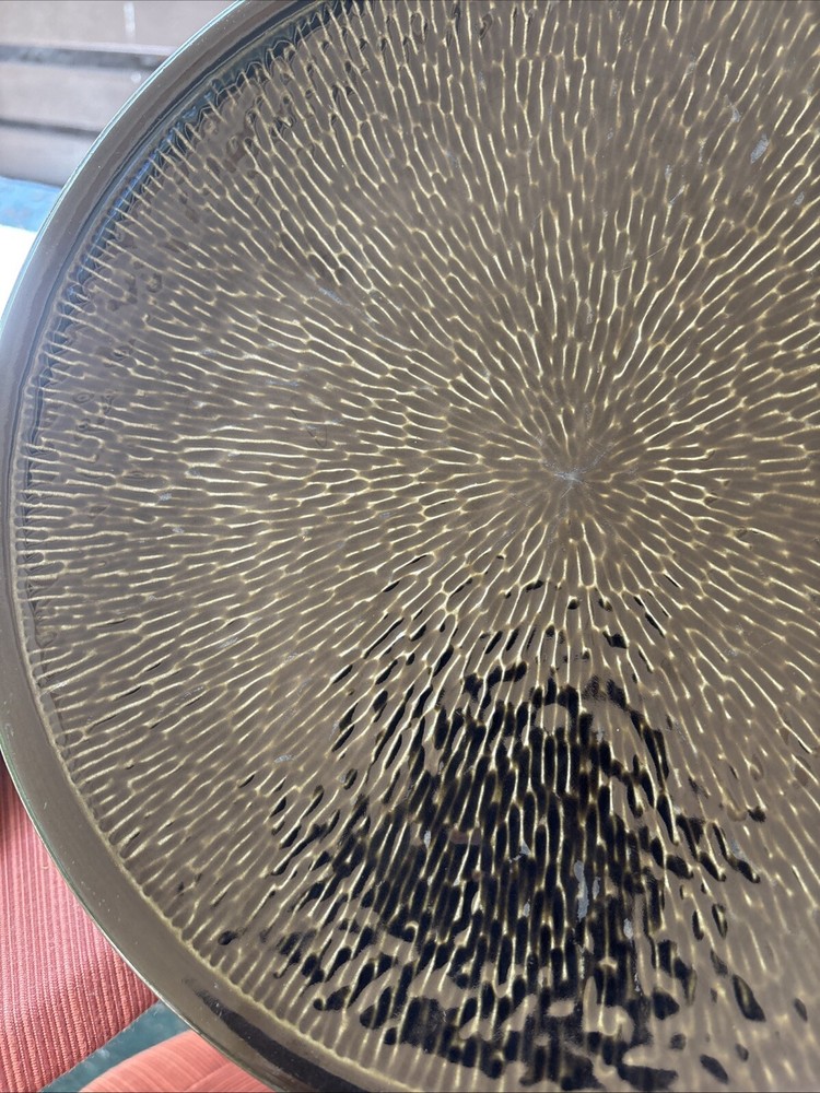 3 Sango Spectrum Black Dinner Plates