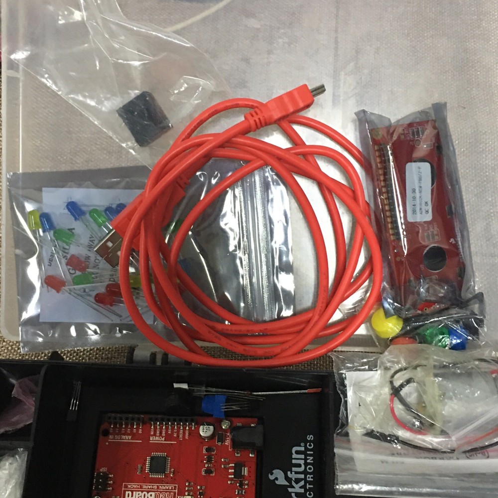 Sparkfun Inventor's Kit - Sparkfun Electronics 12060 Sik Guide RedBoard V3.2