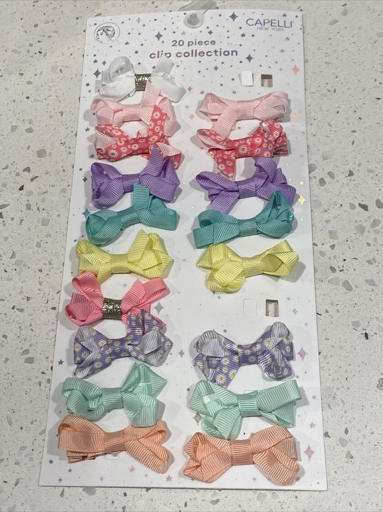 baby barrettes 18 Total
