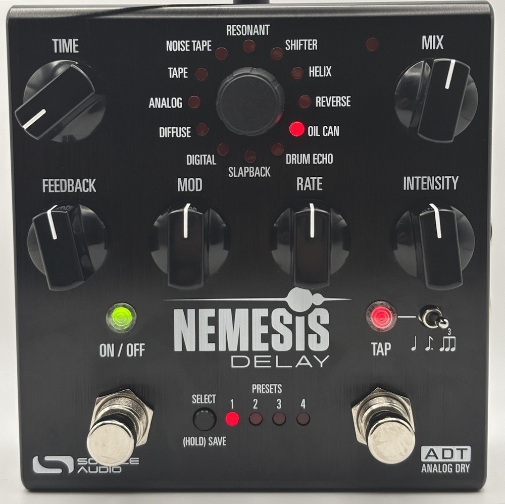 🔥Source Audio Nemesis Delay ADT Guitar Pedal w/Analog Dry Through🔥